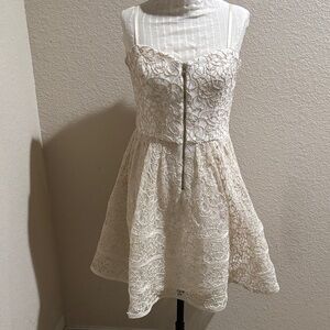 Betsey Johnson Cream Dress